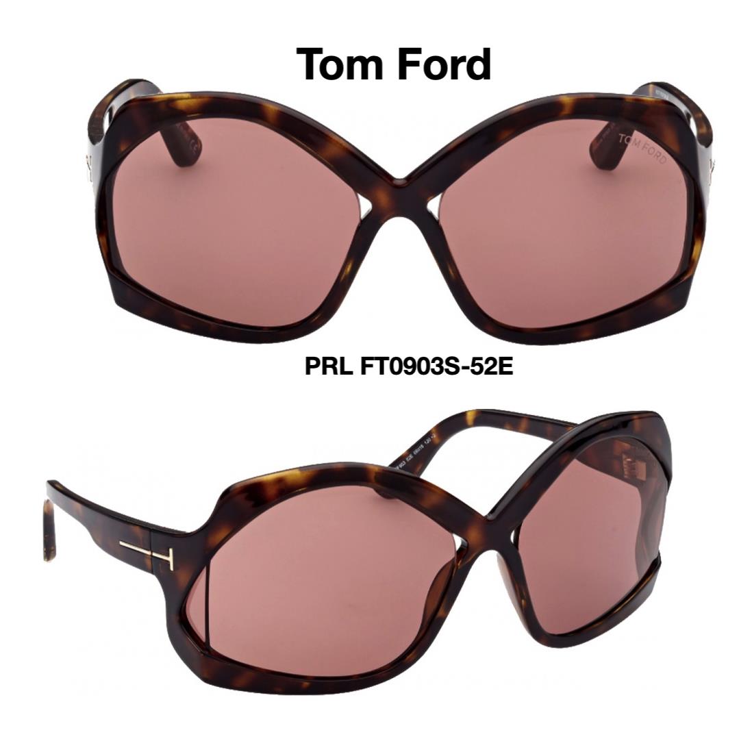 Tom Ford FT0903 Sunglasses Cheyenne - Large - Multiple Colors 52E (Dark Havana/Brown)