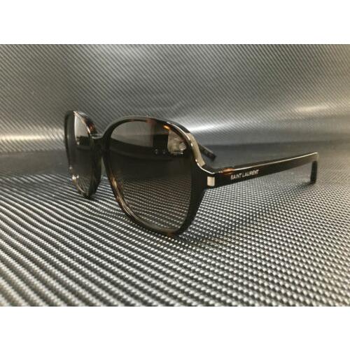 Saint Laurent Classic 8 004 Havana Round 57 mm Women`s Sunglasses