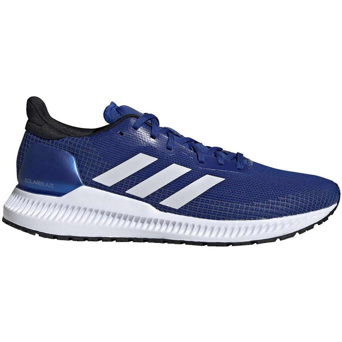Adidas Mens Solar Blaze Athletic Running Sneakers Shoes Blue US 7M