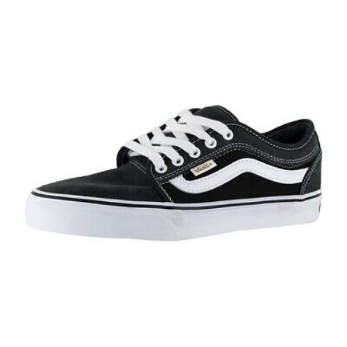 Vans Twill Chukka Low Sidestripe Sneakers Raven/black Skate Shoes - Raven/Black