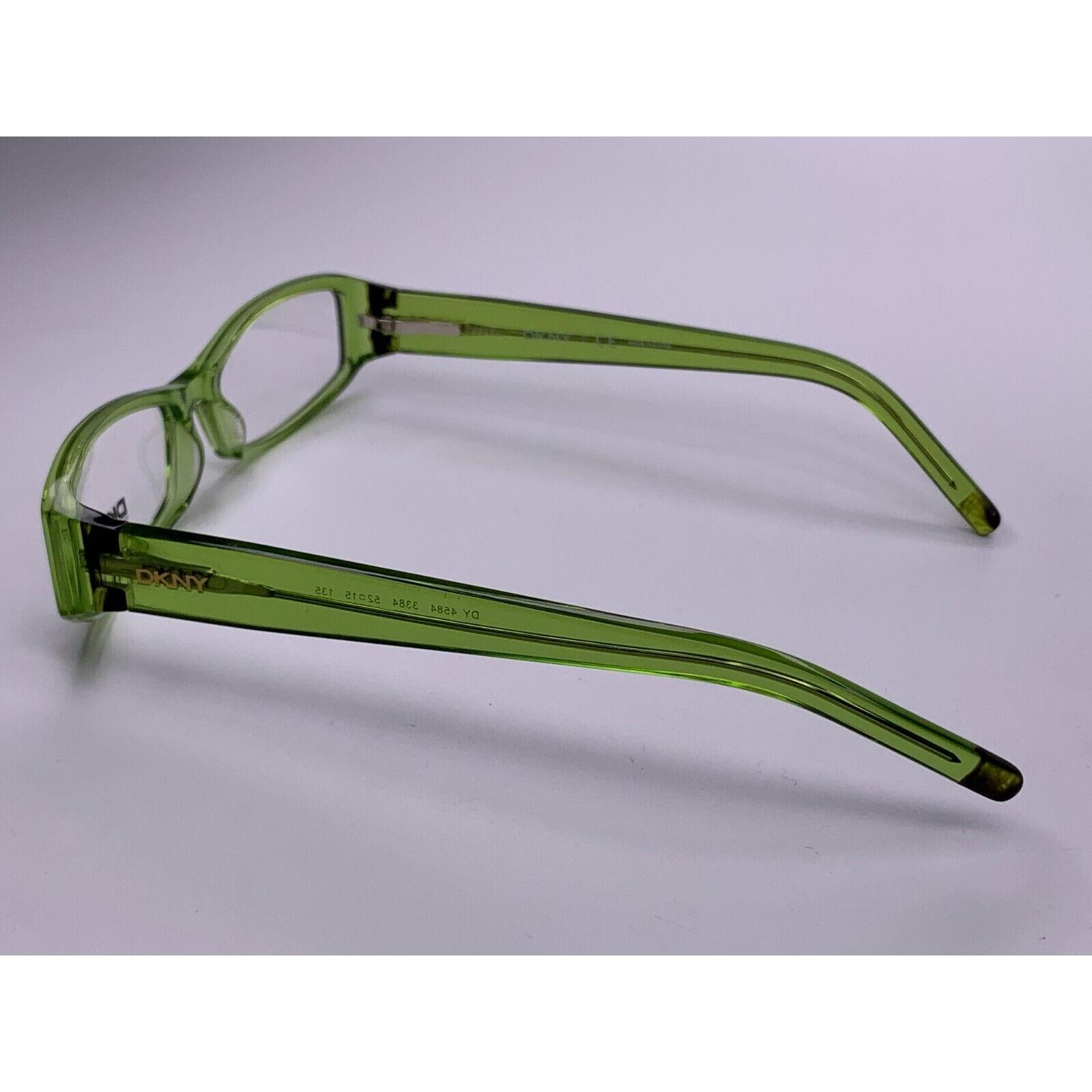 dkny green glasses