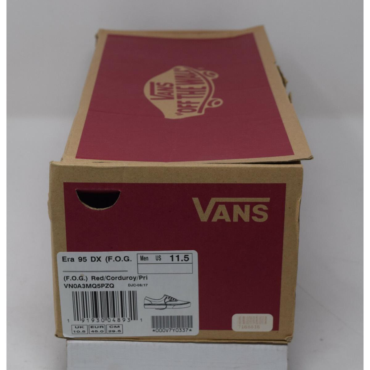 Vans shoes  - Red 5