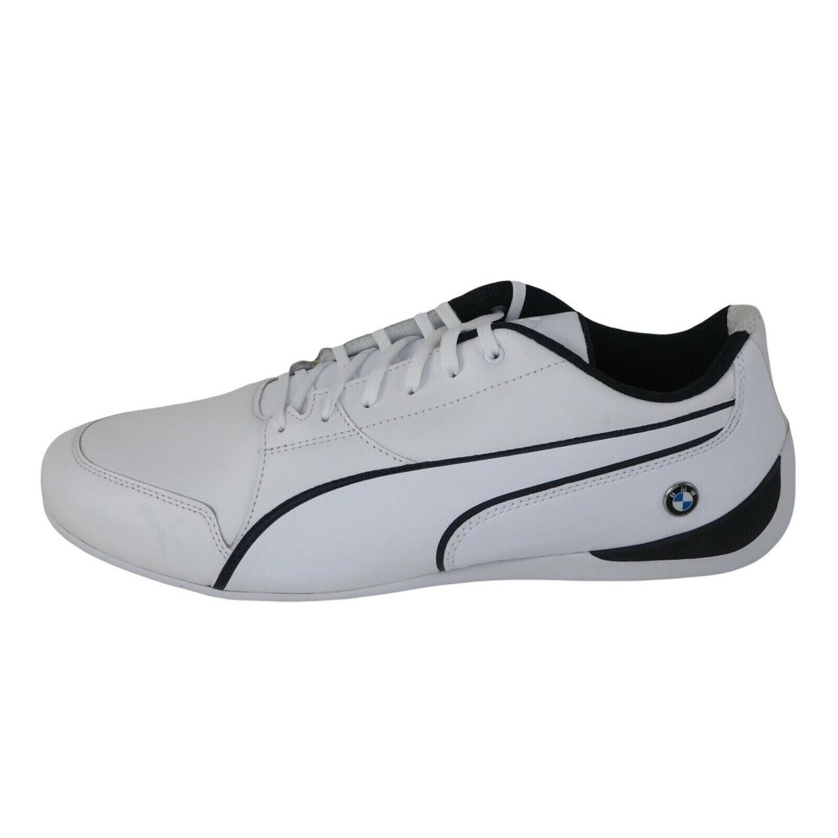 Puma Bmw MS Drift Cat 7 Sneakers 305986 02 Men s Shoes Leather White Size 13