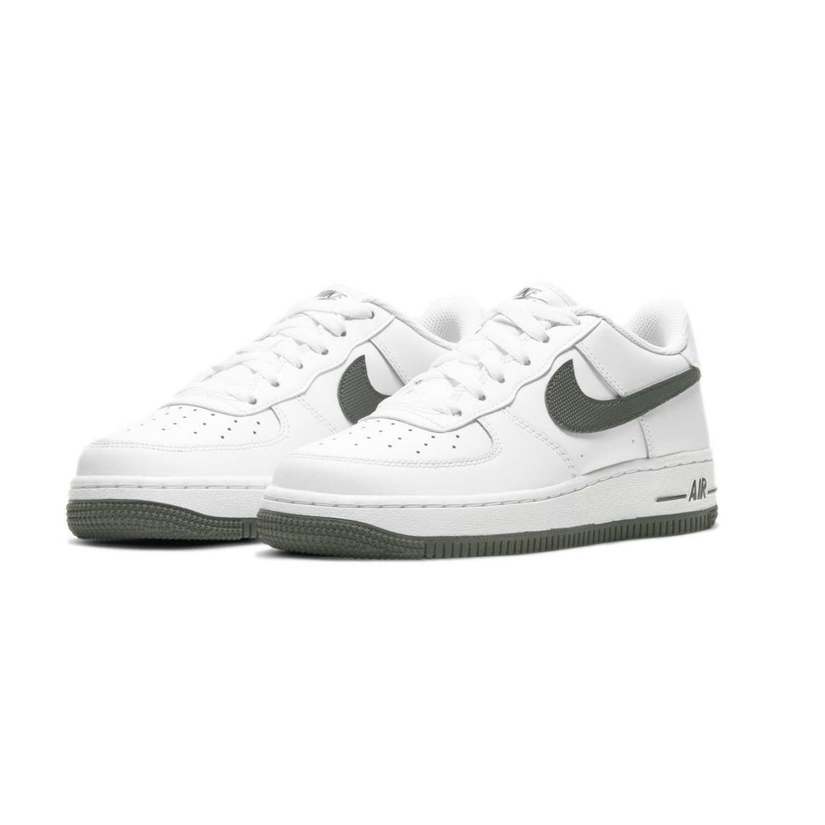 Nike Air Force 1 Low GS `white Iron Grey` Sneakers Shoes DJ4617-100