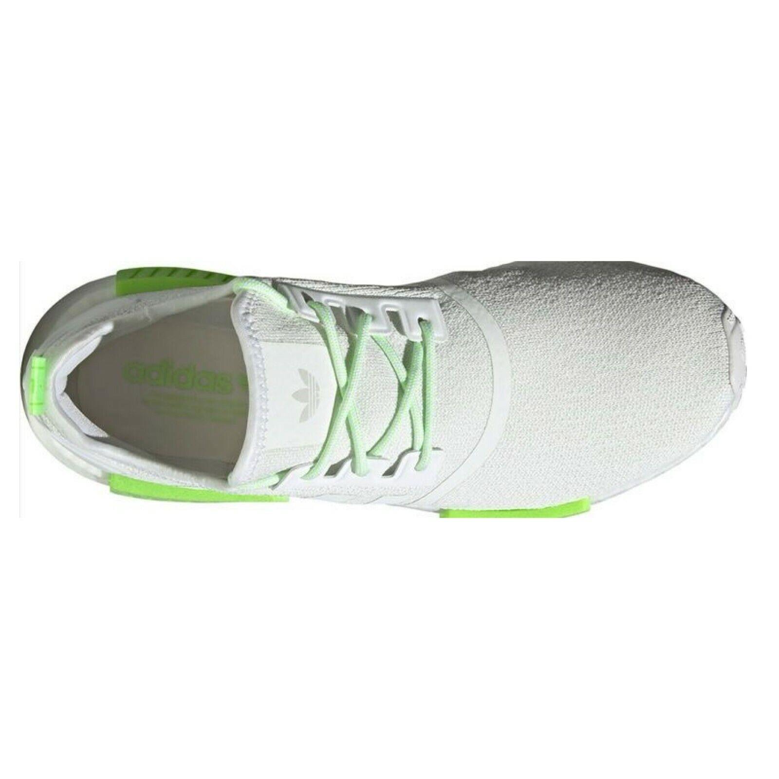 Adidas shoes NMD - Gray , GREY/NEON GREEN Manufacturer 10