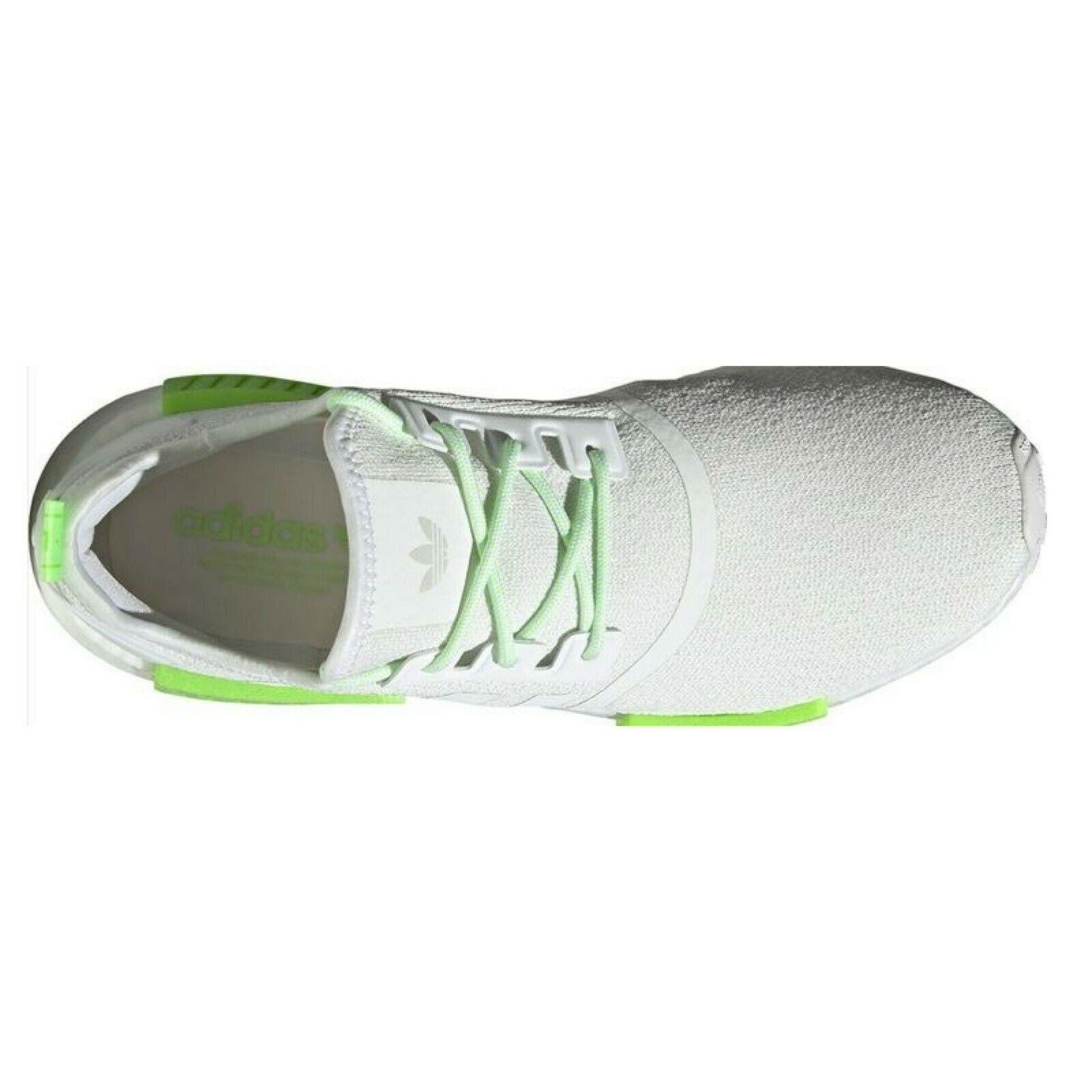 Adidas shoes NMD - Gray , GREY/NEON GREEN Manufacturer 6