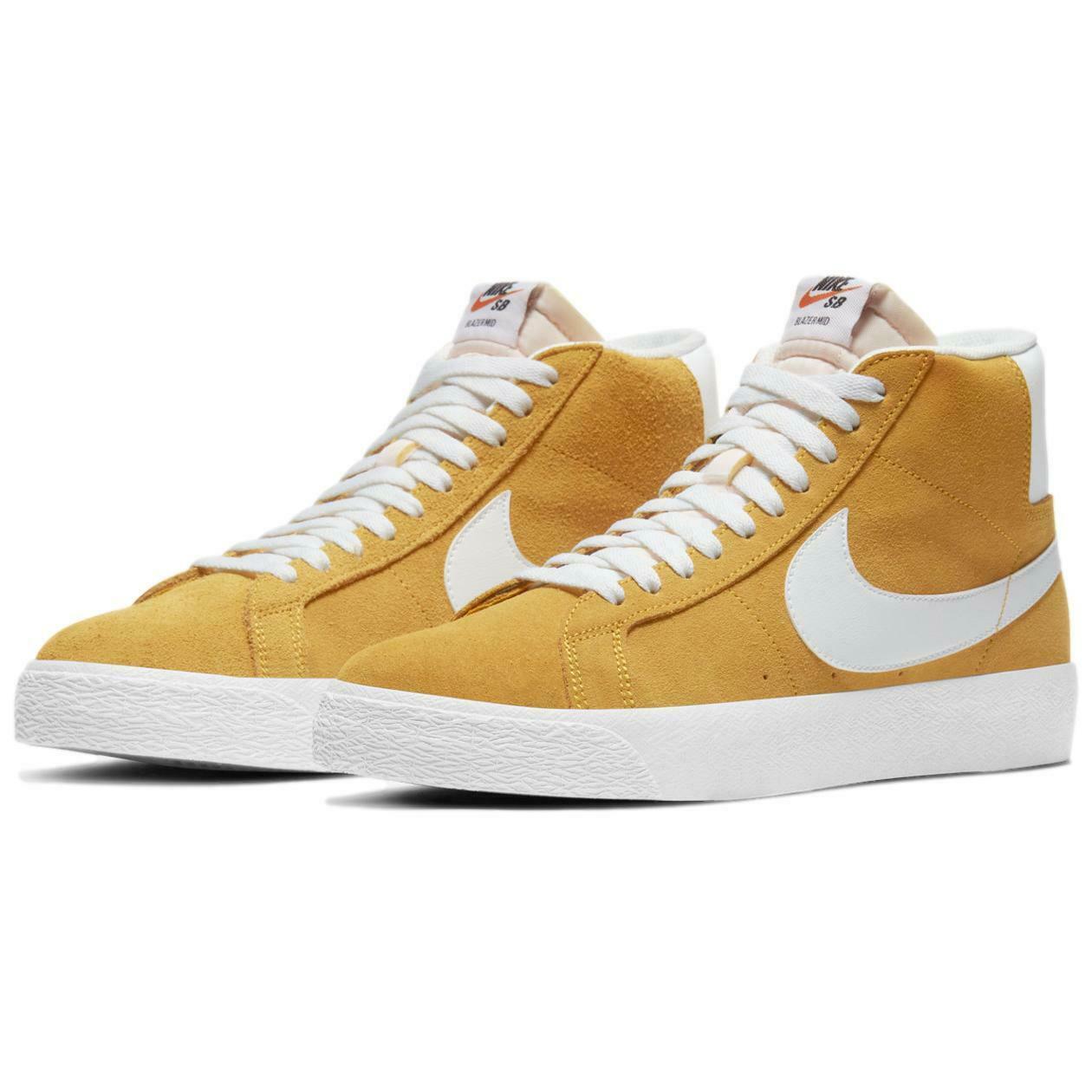 nike sb zoom blazer mid university gold