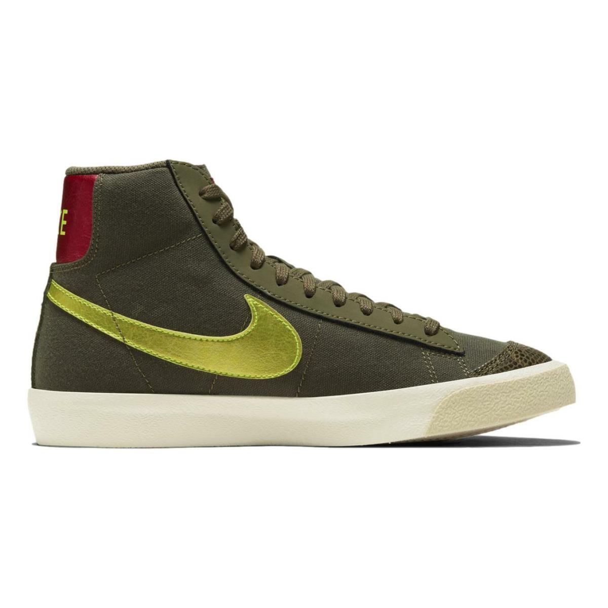 Nike shoes Blazer Mid - Medium Olive/Lemon Venom 0