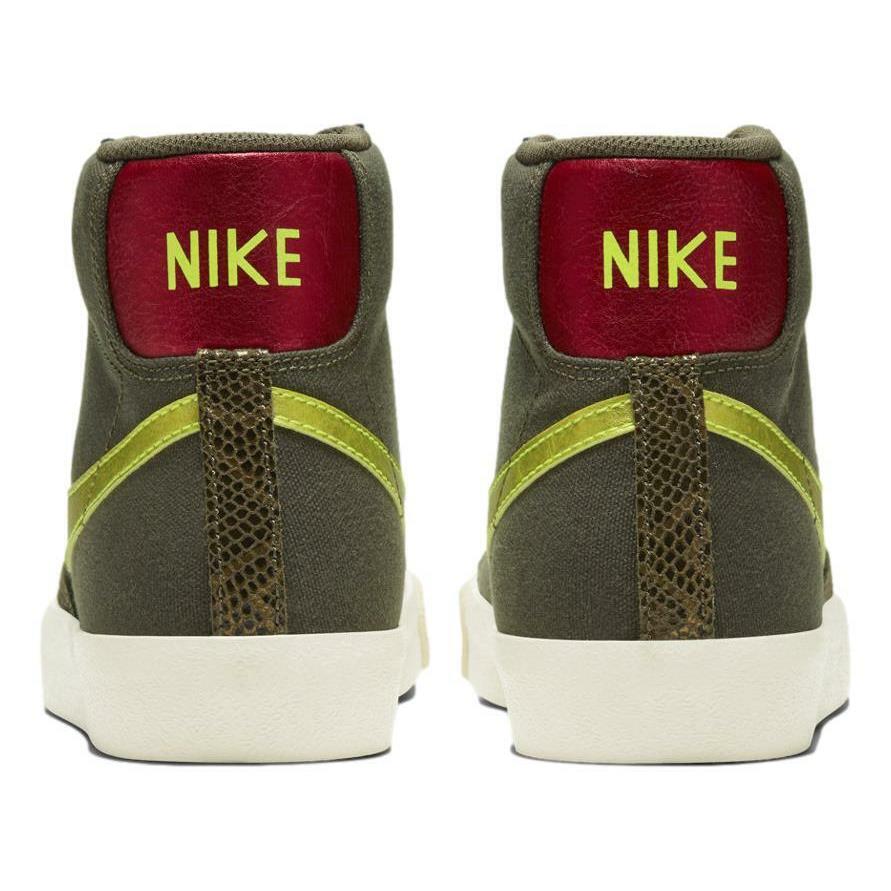 Nike shoes Blazer Mid - Medium Olive/Lemon Venom 2