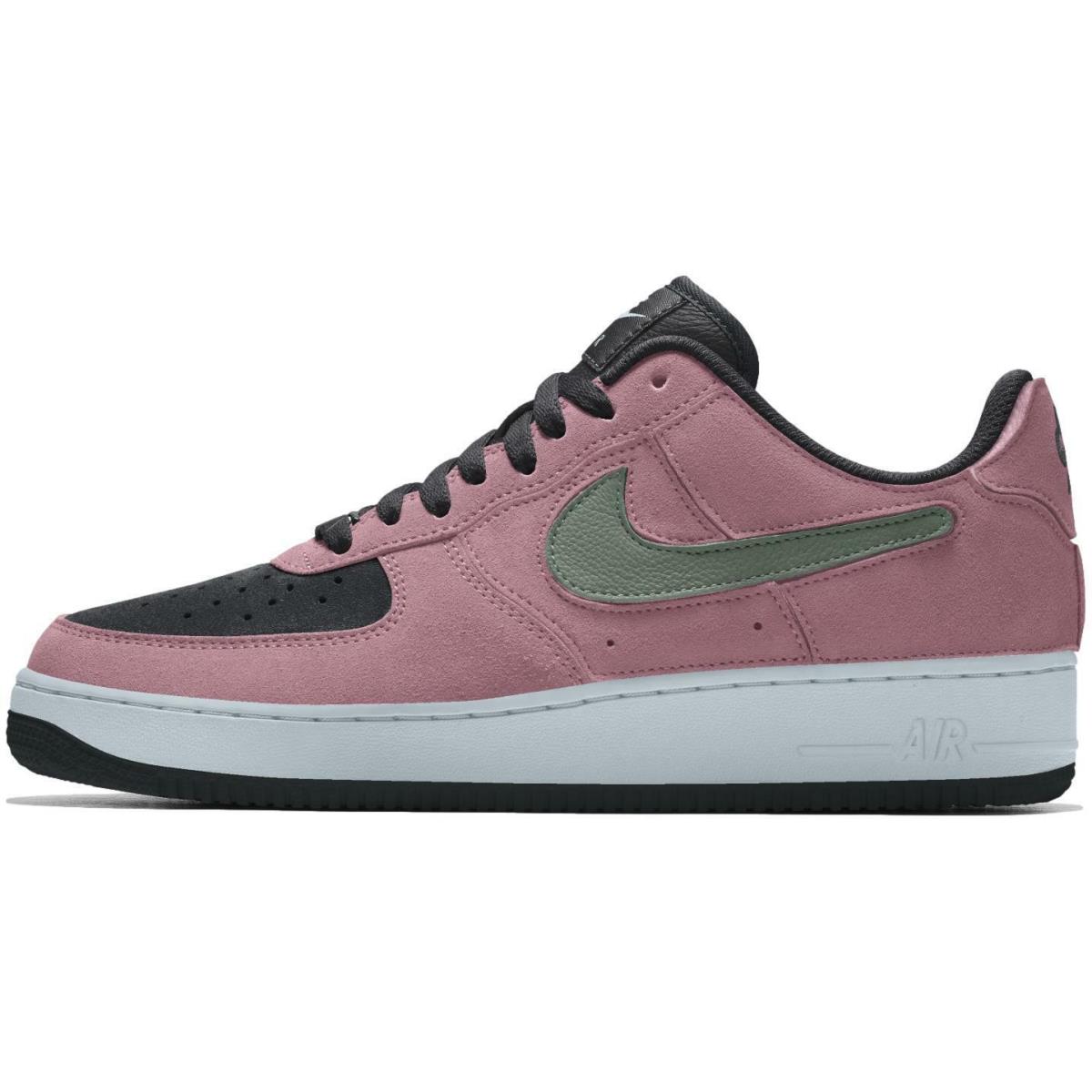 pink and white air force ones men's