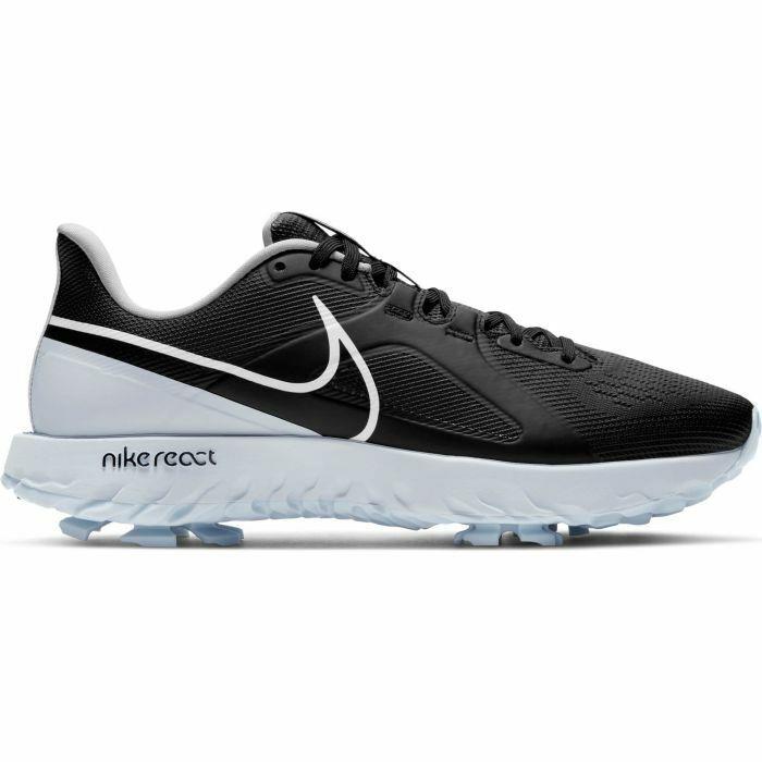 Nike React Infinity Pro Black Metallic Golf Shoes CT6620-004 Men`s Sizes 8-13