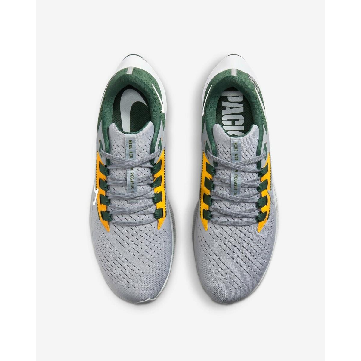 packers nike zoom pegasus 38 shoe