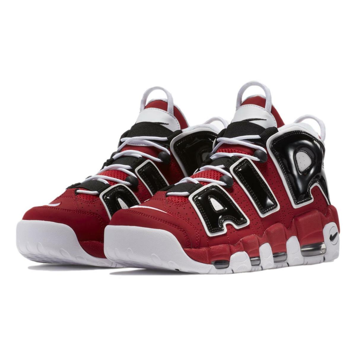 uptempo black and varsity red