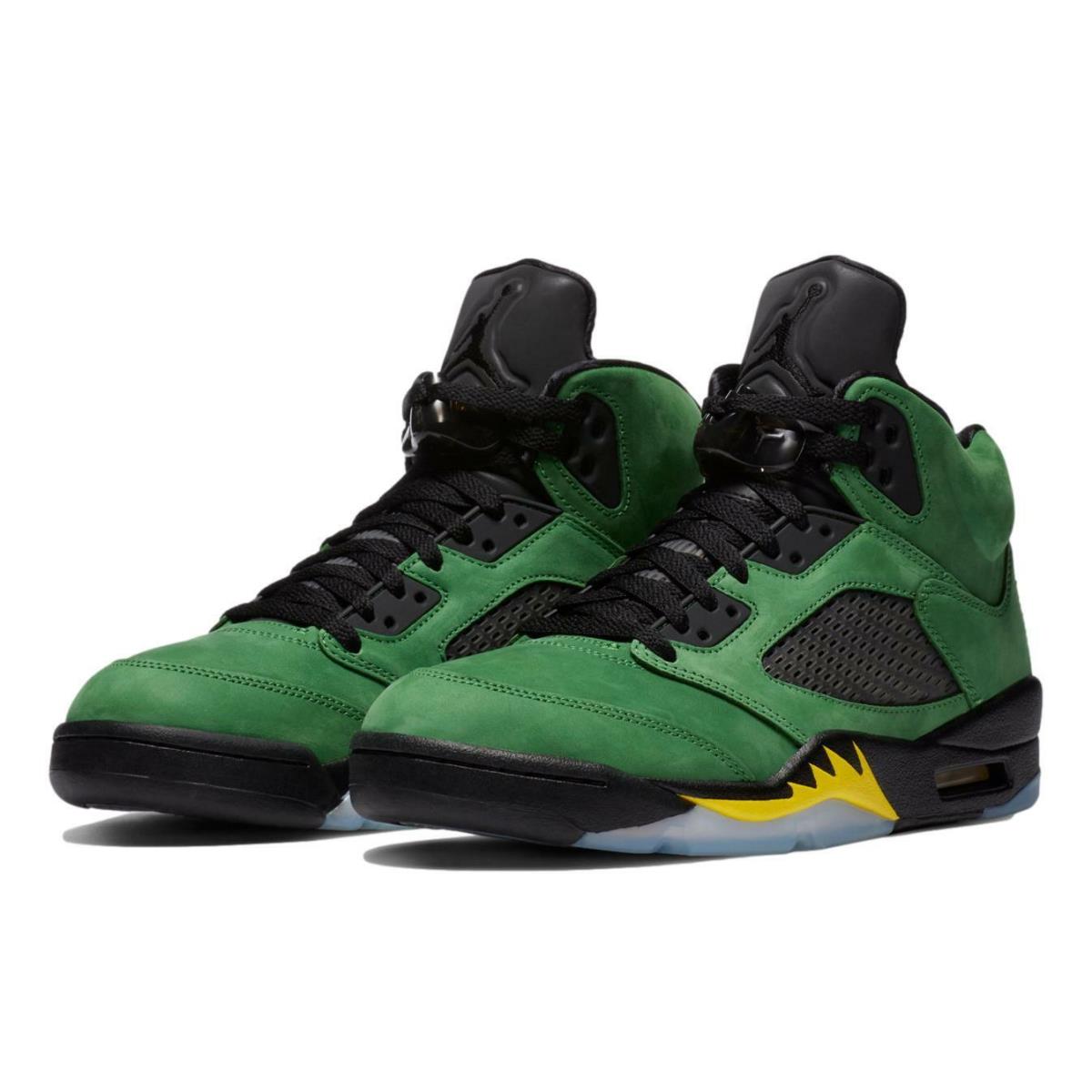 Nike Men`s Air Jordan 5 Retro SE `oregon Ducks` Shoes CK6631-307