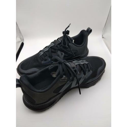 Balance Men`s Dynasoft Nitrel V4 Trail Running Shoe Black/black 8 X-wide