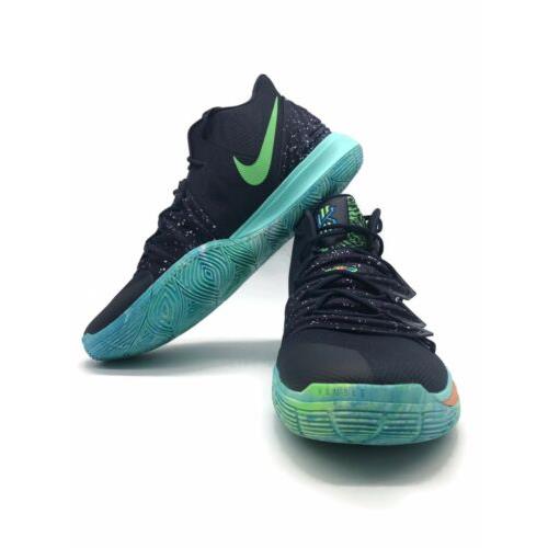 kyrie blue and black