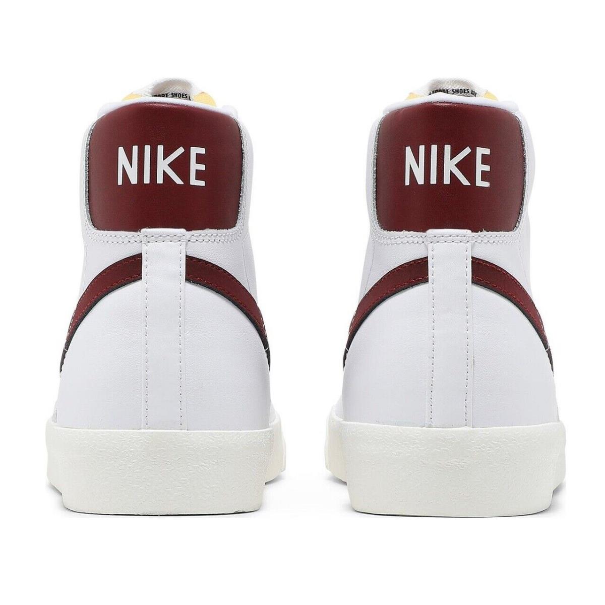 nike blazer mid 77 white team red