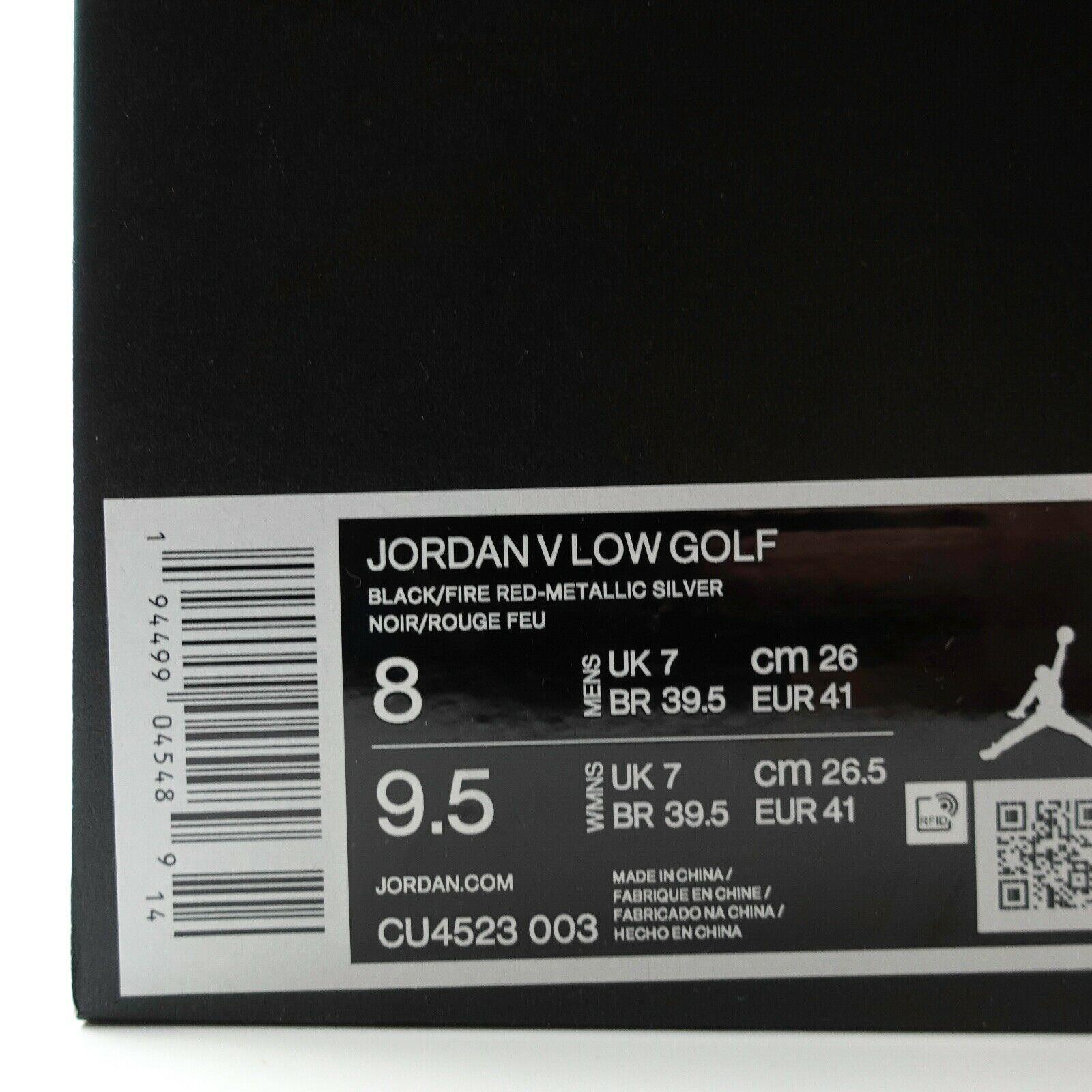 air jordan 5 retro low golf black metallic