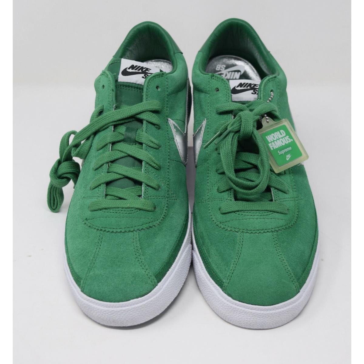 Nike SB Bruin Supreme Pine Green 363319-301 Mens Shoes Sneakers 13 US