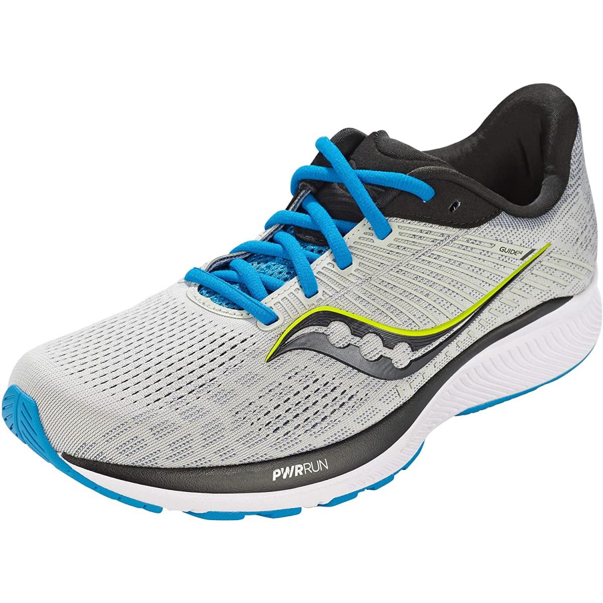 Saucony Men`s Guide 14 Running Shoe Alloy/Blue