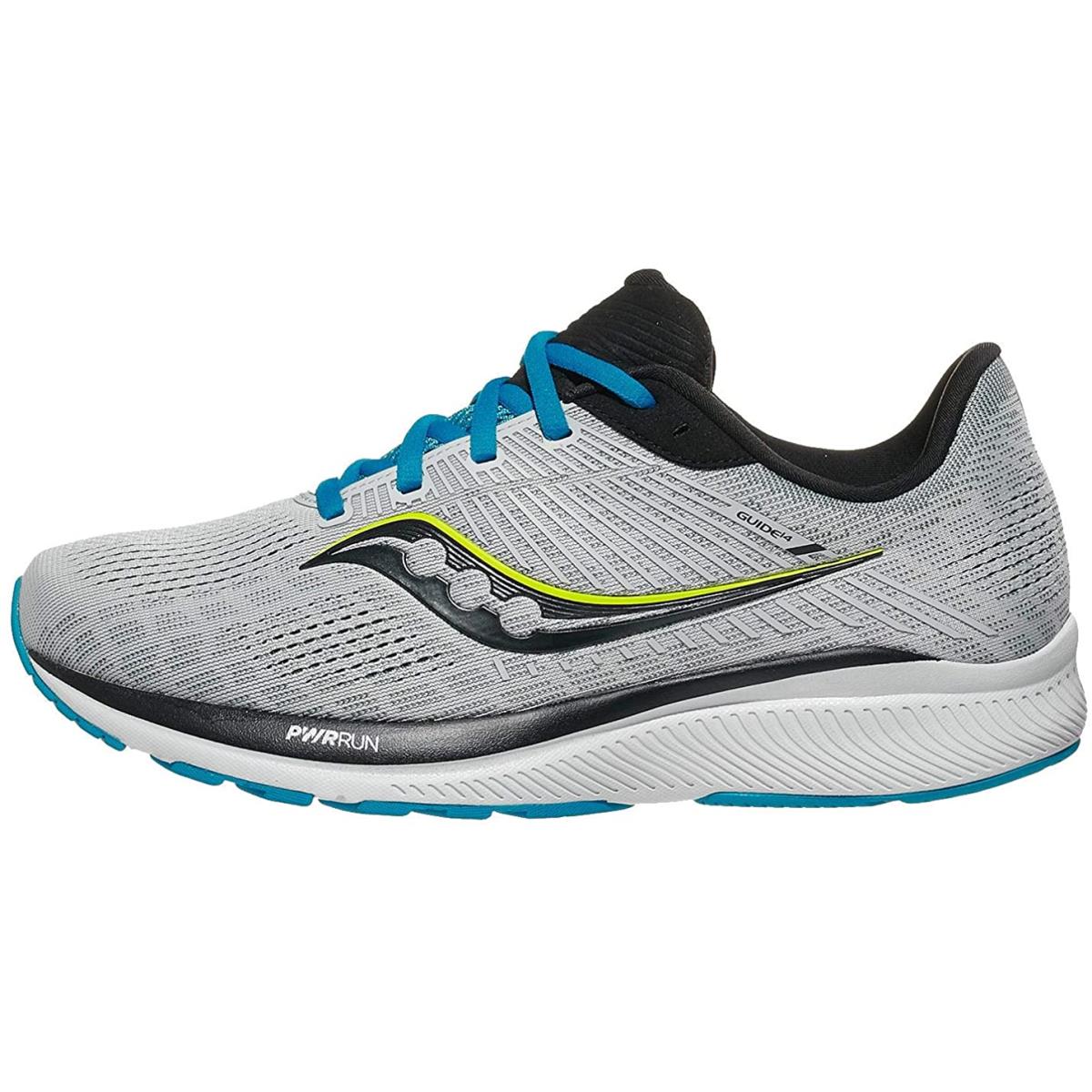 Saucony Men`s Guide 14 Running Shoe Alloy/Cobalt