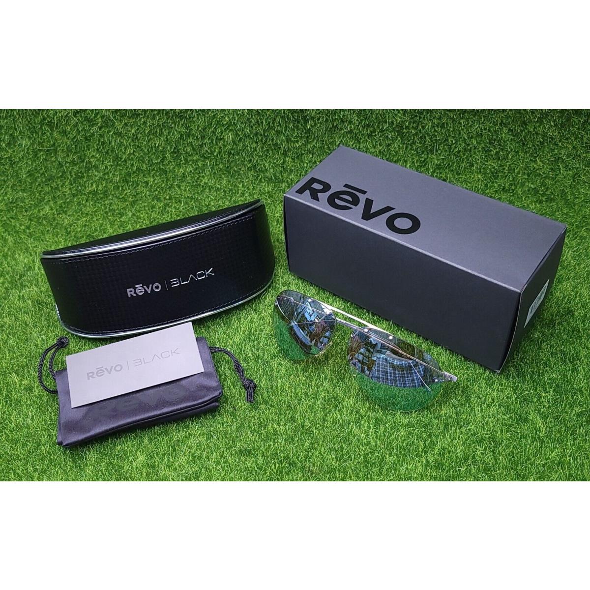 Revo Air 2 Satin Chrome Polarized Photochromic Blue Sunglasses - RE 1191 03 Blp
