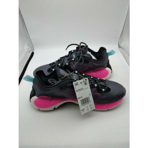 Reebok Women`s Zig Kinetica II Sneaker Black/atomic Pink/pixel Mint 6.5