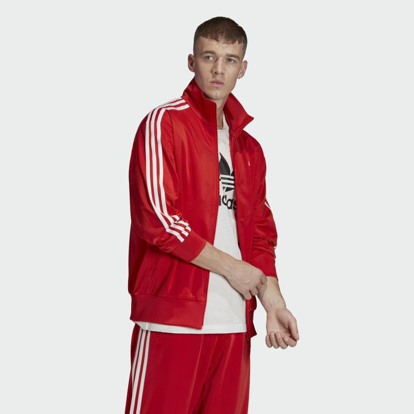 moderately news Objection Adidas Men`s Originals Firebird Track Jacket | 692740745411 - Adidas  clothing Firebird - Lush Red | SporTipTop