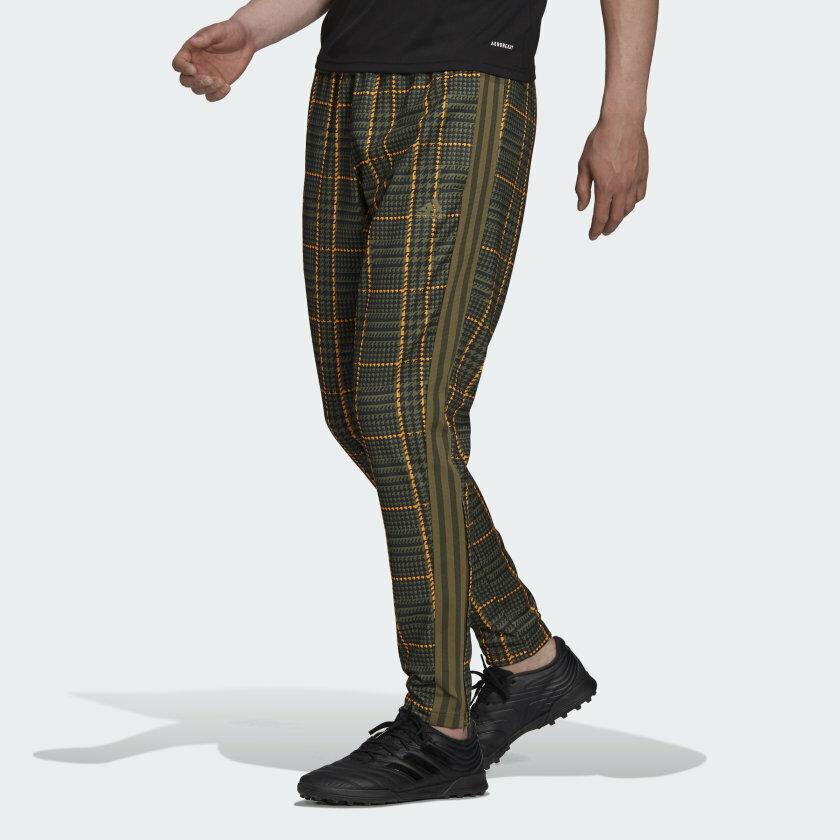 Adidas Men`s Tiro Tartan Plaid Zip Pocket Pants
