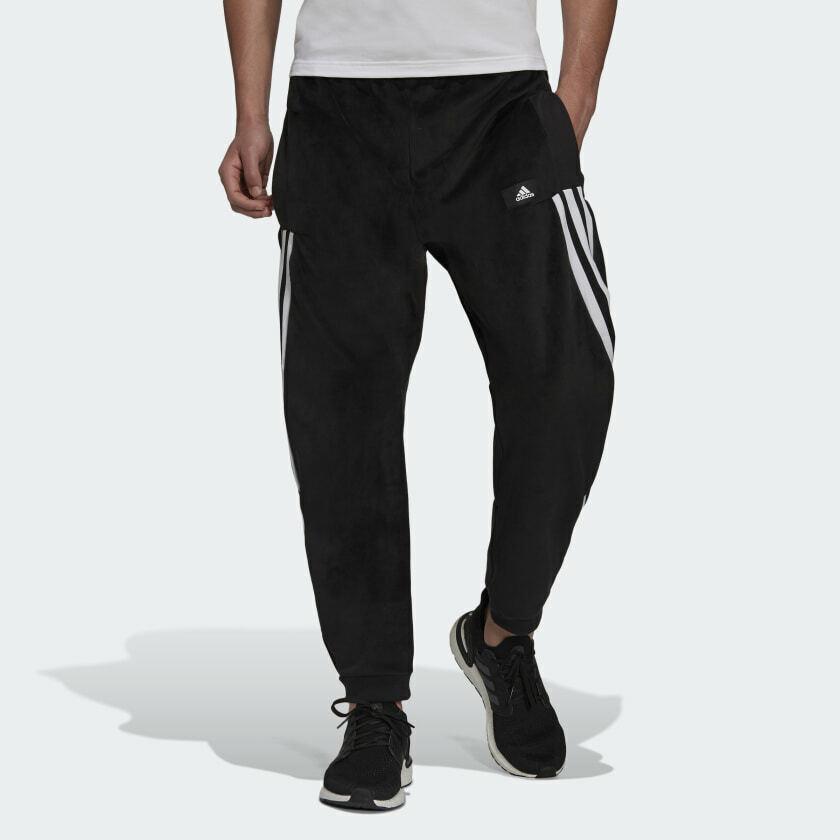 Adidas Men`s Sportswear Future Icons Premium O-shaped Velour Pants H47894