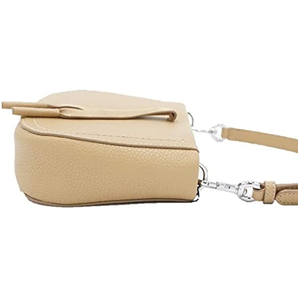 Marc Jacobs Maverick H103L01SP21 Iced Coffee Leather Women`s Crossbody Bag