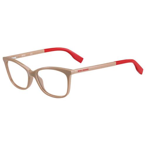 Hugo Boss 0289-FWM-53 Khaki Tortoise Eyeglasses