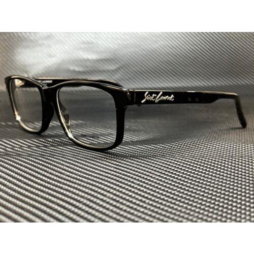 Saint Laurent SL 319 001 Black Rectangle Square Women`s 56 mm Eyeglasses