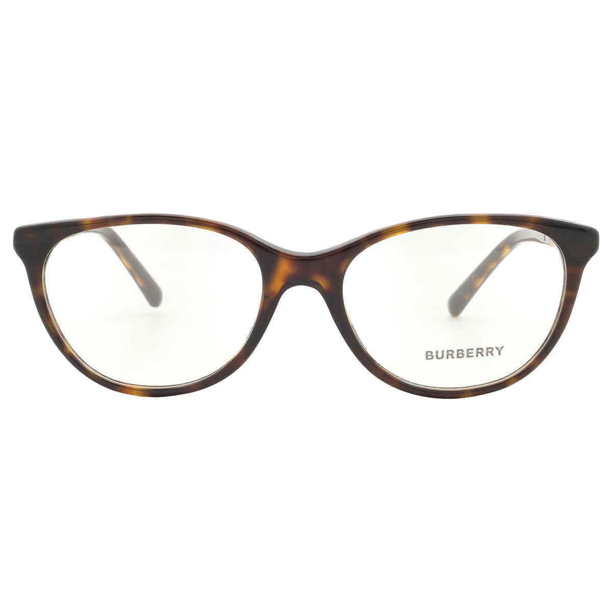 Burberry Demo Cat Eye Ladies Eyeglasses BE2205 3002 52 BE2205 3002 52