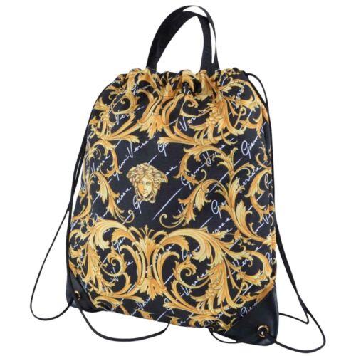 versace drawstring backpack