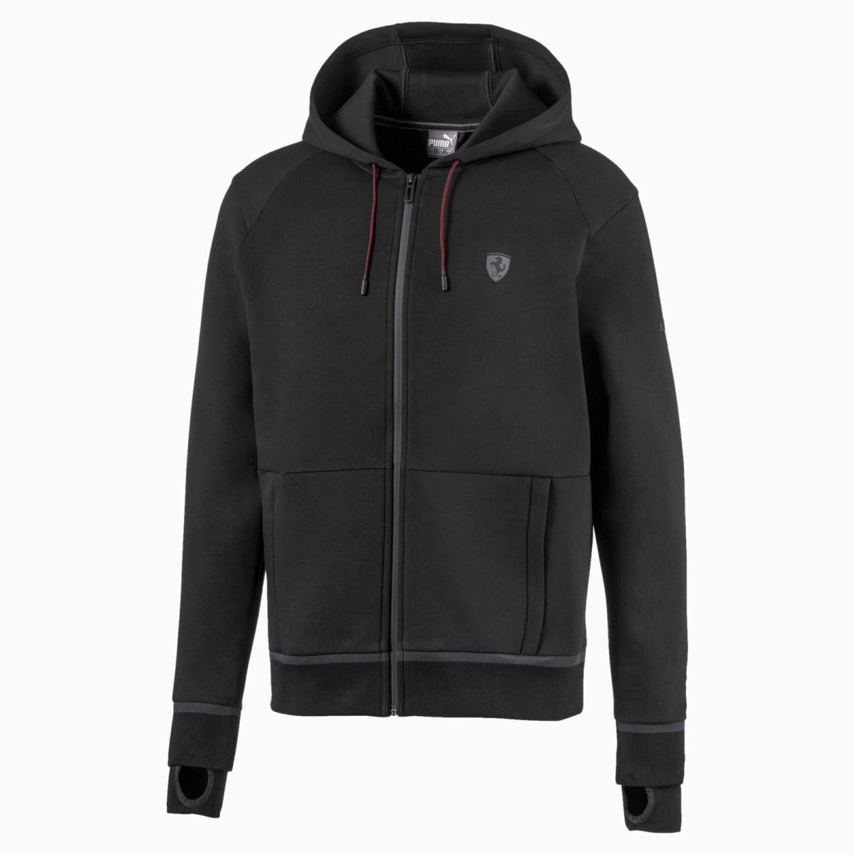 596119-01 Mens Puma Ferrari Hooded Sweat Jacket