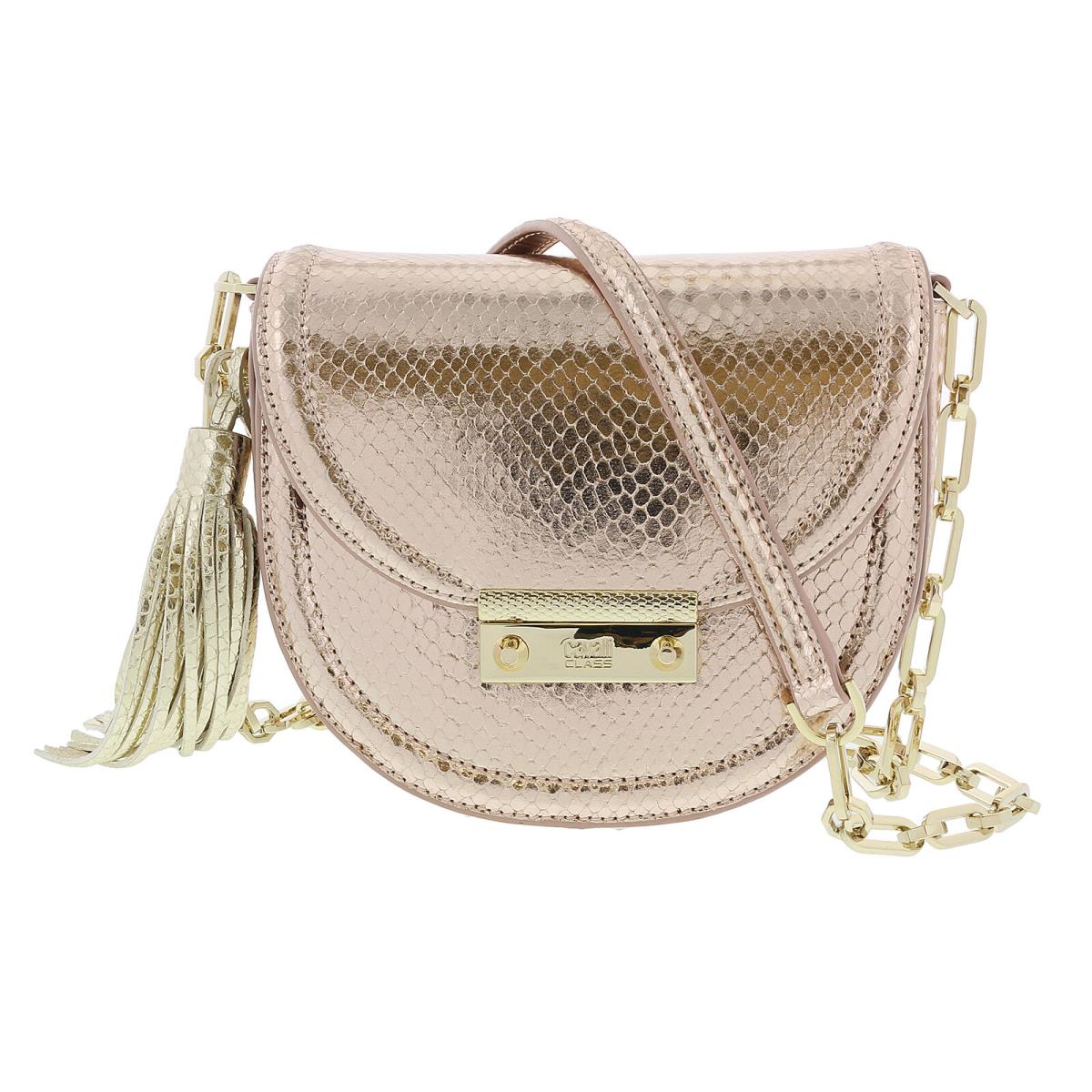 Roberto Cavalli Class Linda 001 Copper Rose Small Shoulder Bag