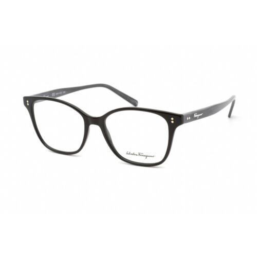 Salvatore Ferragamo Women`s Eyeglasses Black/grey Marble Frame SF2912 004