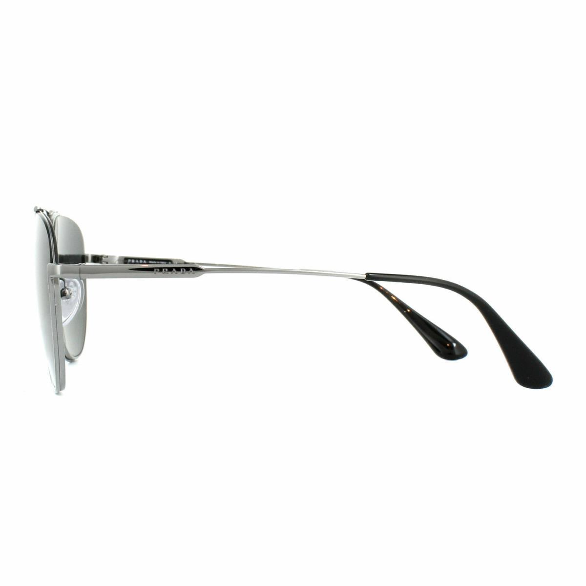 Prada sunglasses Aviator - Gunmetal Frame, Grey Lens 1
