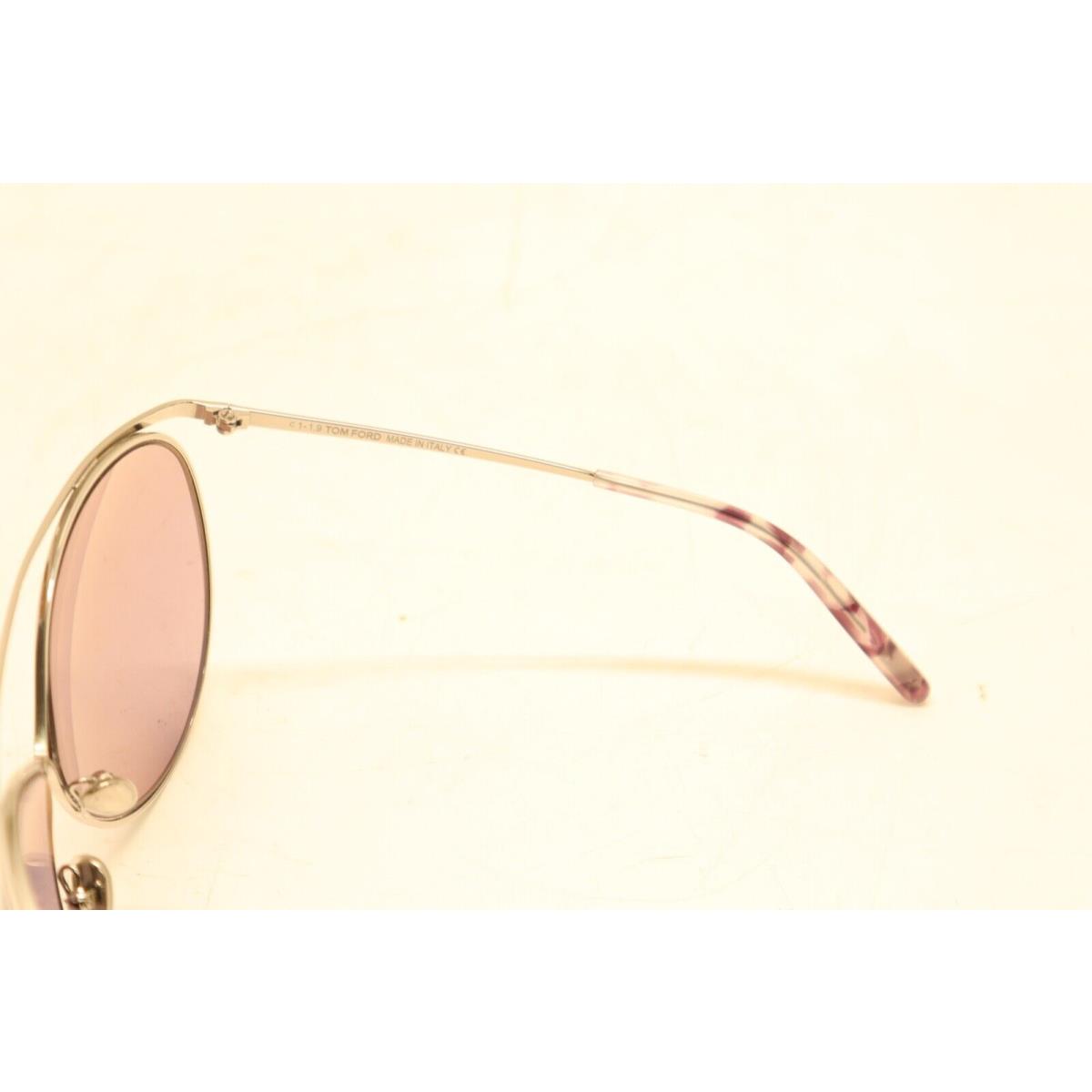 Tom Ford sunglasses  - Shiny Palladium Frame, Violet Lens