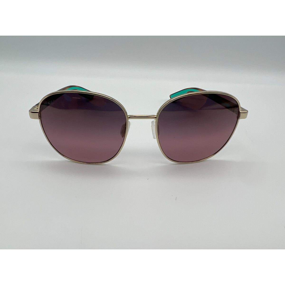 Costa Del Mar Egret Polarized Sunglasses Shiny Gold/ Rose Gradient Glass