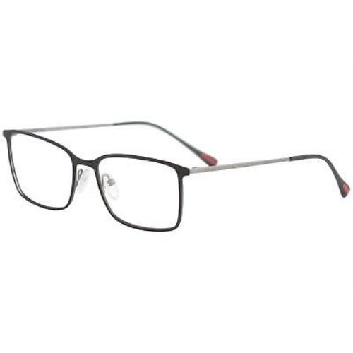 Prada Linea Rossa Eyeglasses VPS51L VPS/51L 6BJ1O1 Black Rub. Optical Frame 56mm