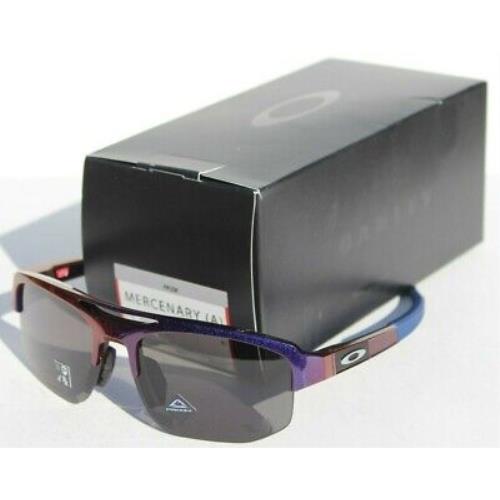 Oakley sunglasses Mercenary - Red/Blue/Purple Frame, Gray Lens 0