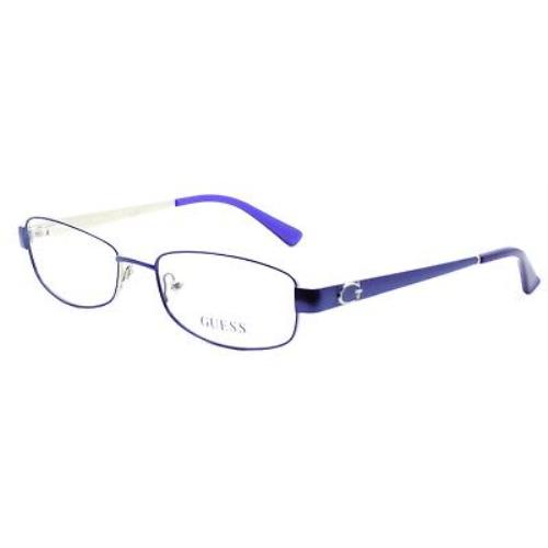 Guess GU2569 092 Women`s Eyeglasses Frames 53-17-135 Blue + Case