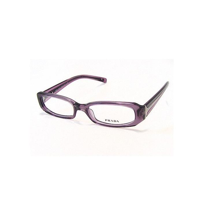 Prada Eyeglasses Prada Vpr 05L c.7WR1O1 in Purple Silver 51mm