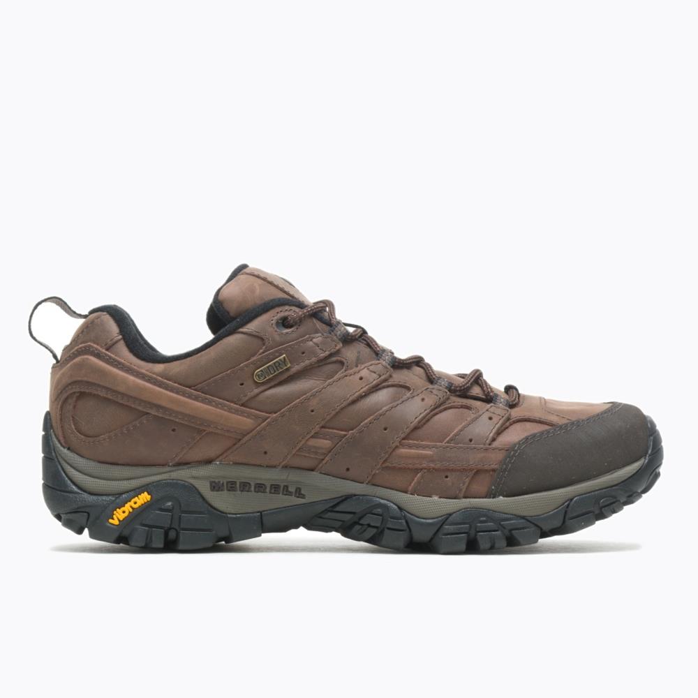 Merrell Men Moab 2 Prime Waterproof Hiking Shoes Suede Leather-and-mesh Mist