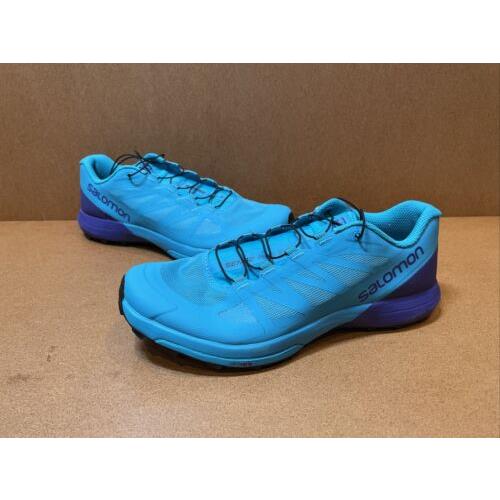 Womens Salomon Sense Pro 3 W Running Shoes Bluebird/deep Blue/black Box
