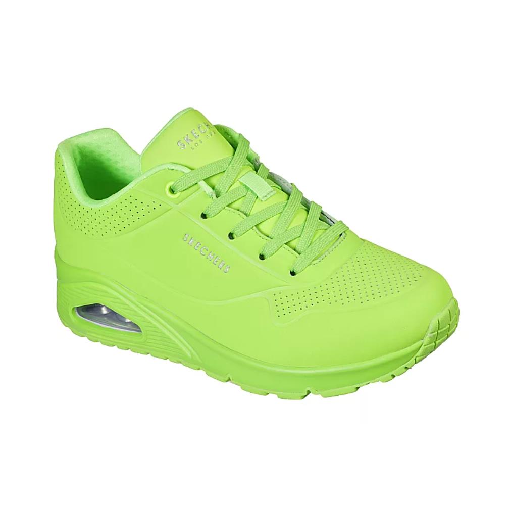 skechers neon green shoes