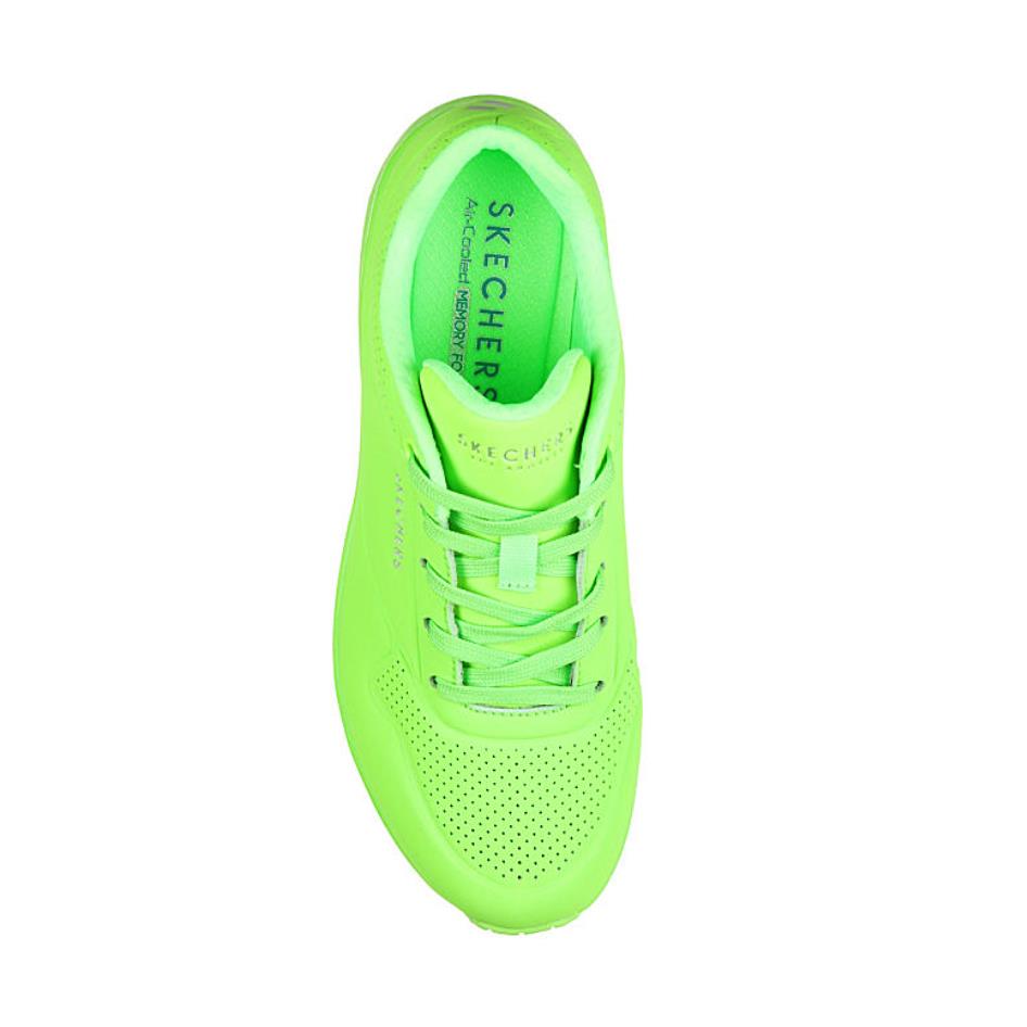 skechers neon green shoes