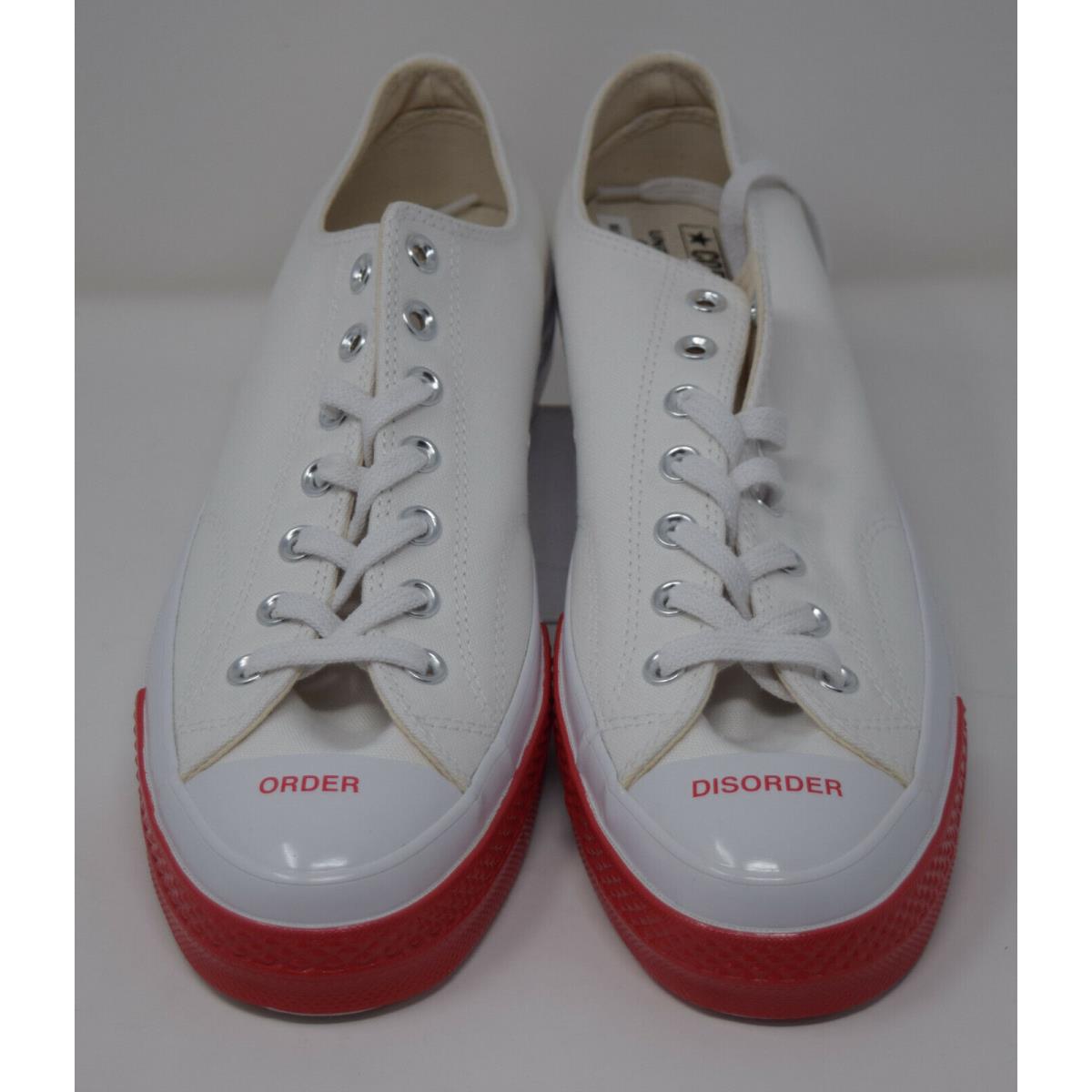 Converse 163013C Chuck 70 Ox White Red Shoes Sneakers 11 US